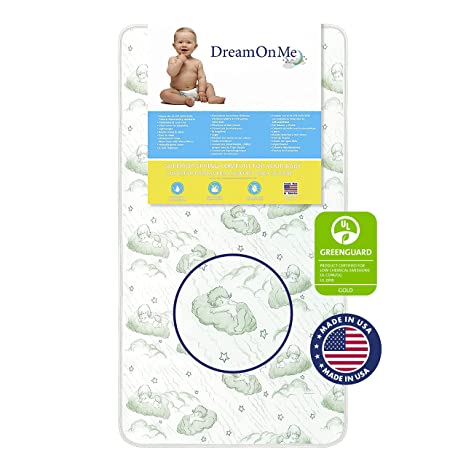 Full-size Crib w/Mattress, Mattress Pad & Sheet 